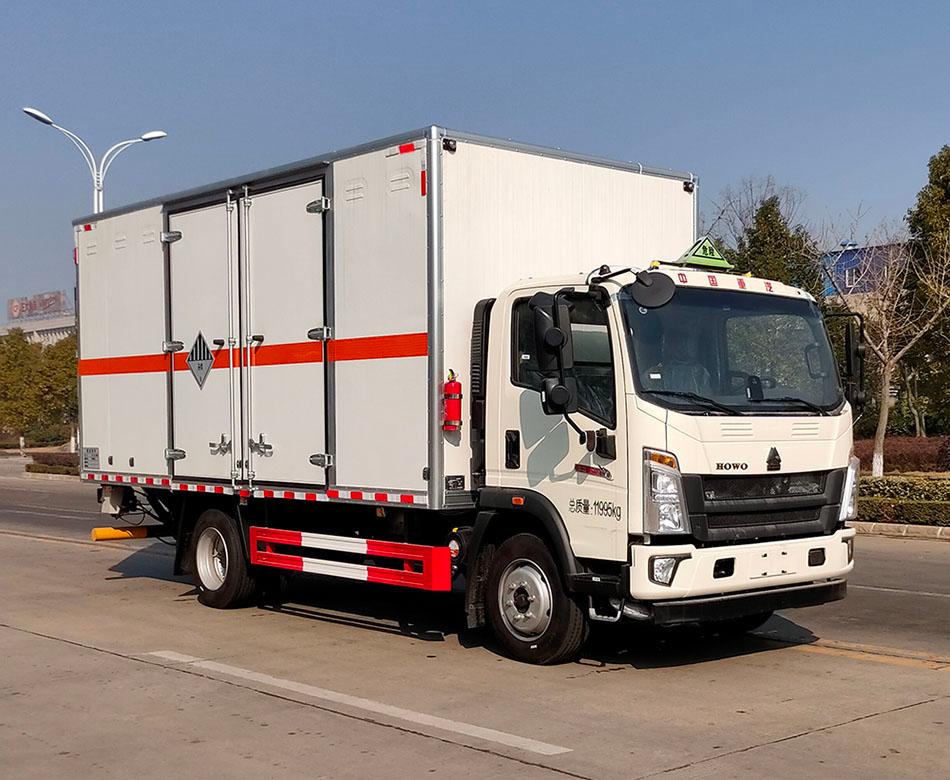 杂项危险物品厢式运输车