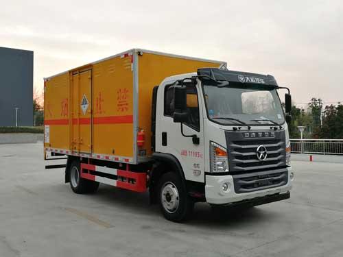 杂项危险物品厢式运输车