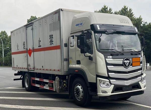 易燃液体厢式运输车