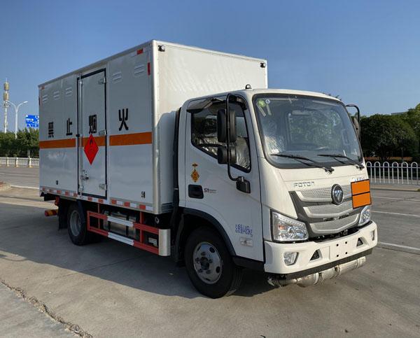 易燃气体厢式运输车