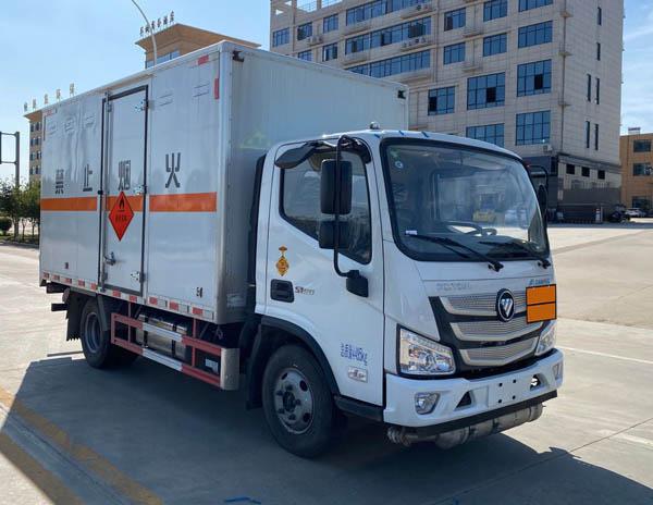 易燃液体厢式运输车