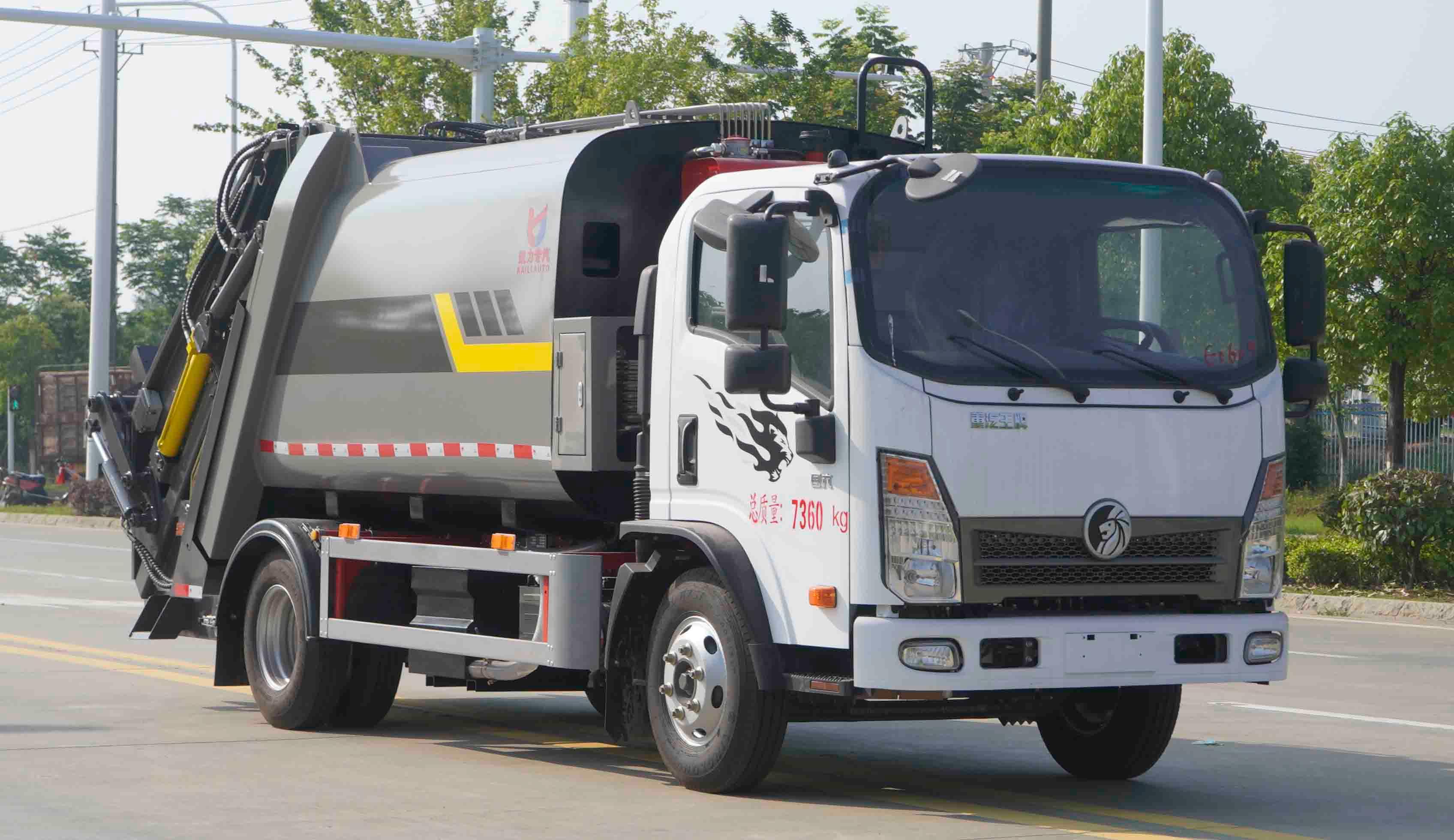 压缩式垃圾车