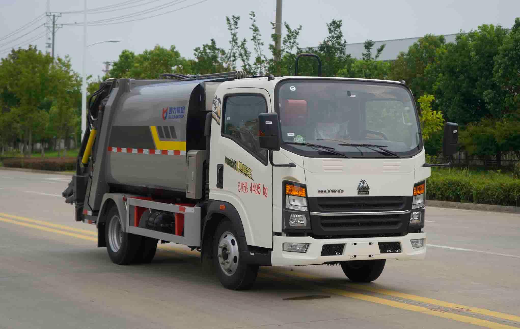 压缩式垃圾车