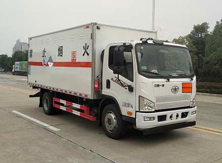 杂项危险物品厢式运输车