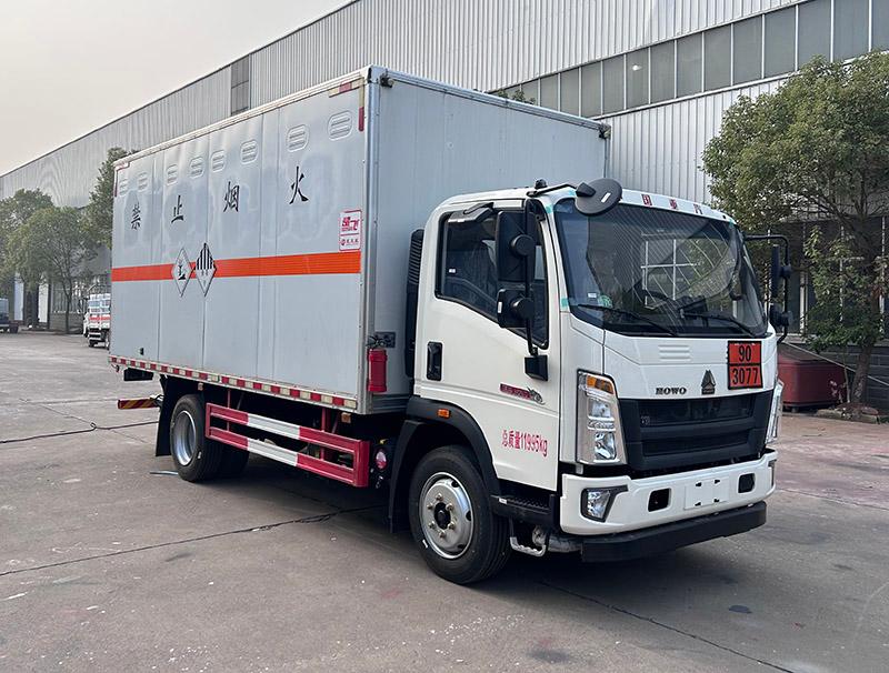 杂项危险物品厢式运输车