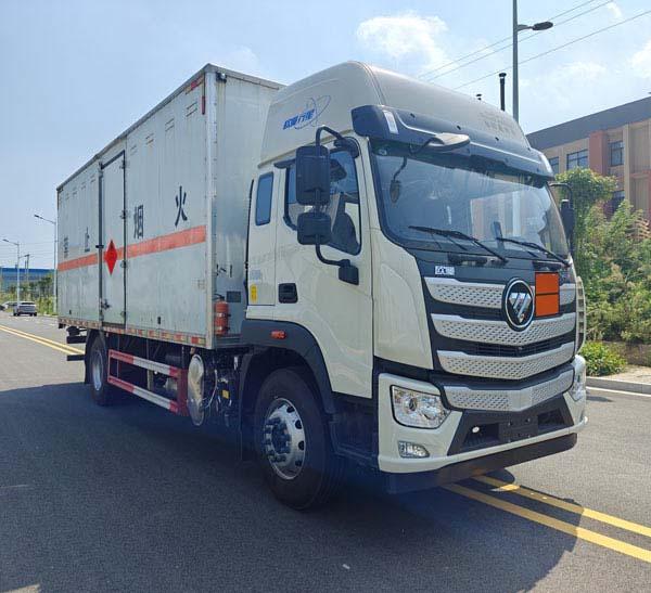 易燃气体厢式运输车