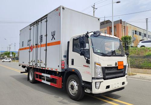 易燃气体厢式运输车