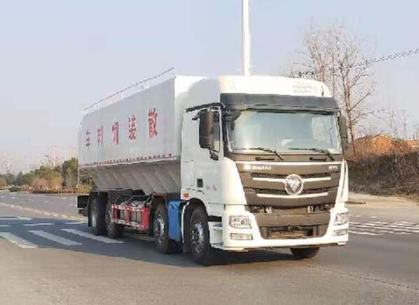 散装饲料运输车