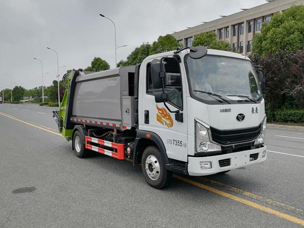 压缩式垃圾车