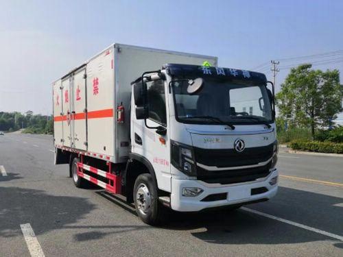 易燃固体厢式运输车