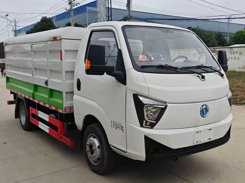 纯电动密闭式桶装垃圾车